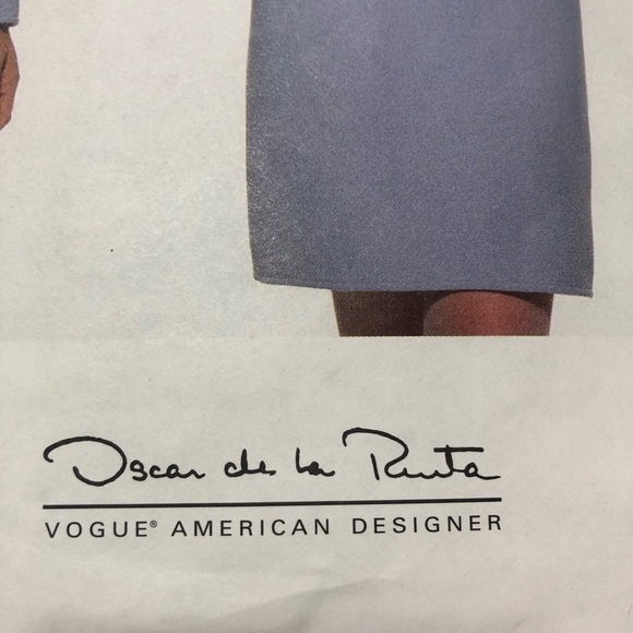 Oscar de la Renta Vogue pattern 1962-14-16-18. Cut to 18. Dress and overcoat - Picture 2 of 7